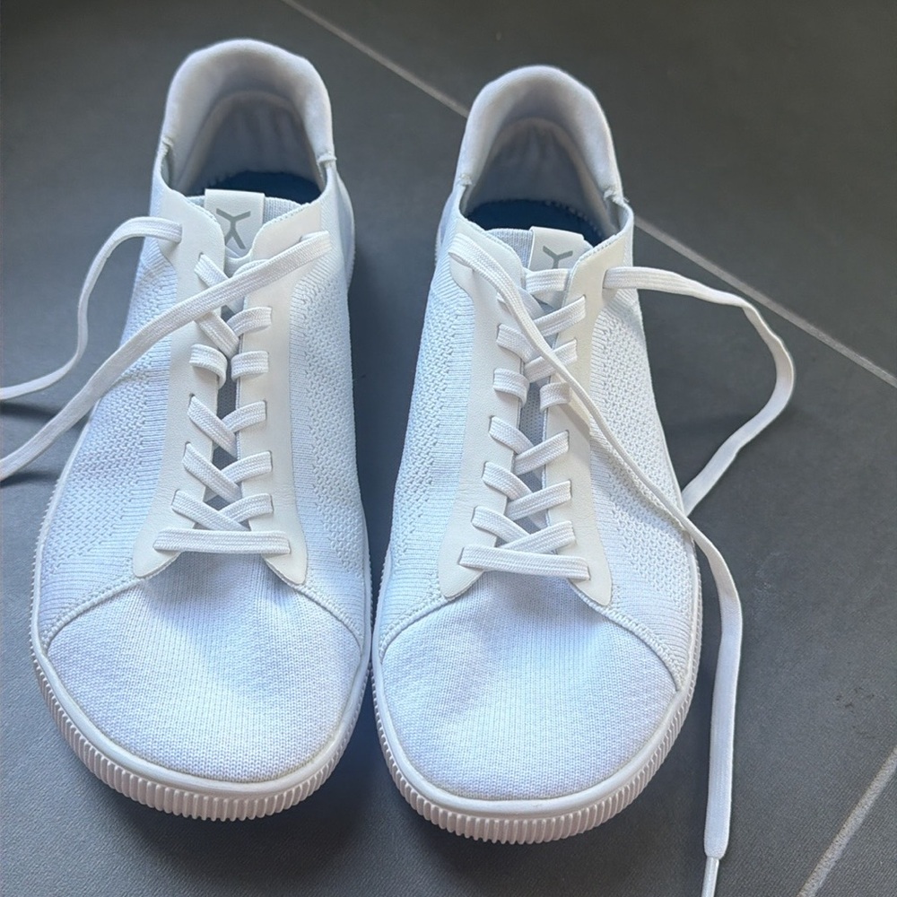 Flux Footwear Adapt Knit Trainers WHITE